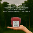 Eterna Mini Commemorative Urn - Red (3'')