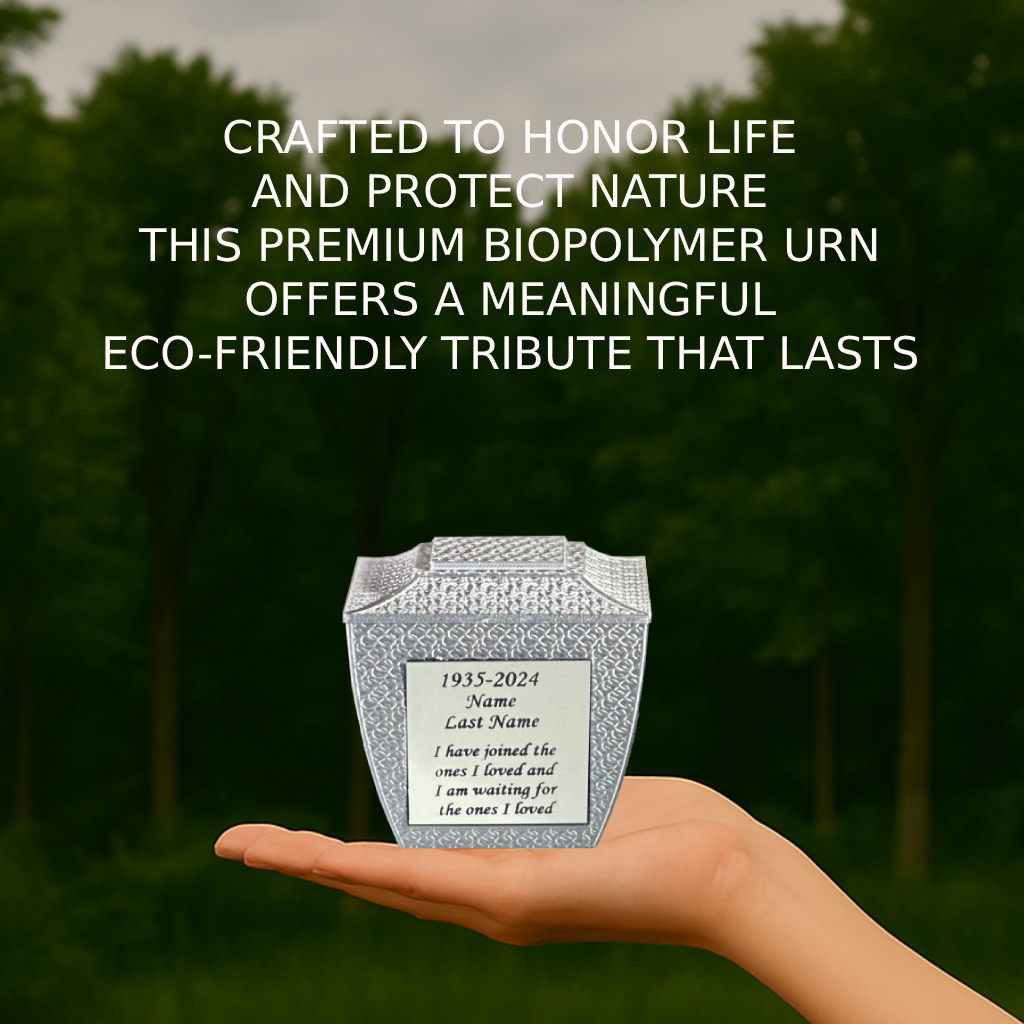 Eterna Mini Commemorative Urn - Silver (3'')