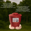 Cara Urn (8.5'') - Red