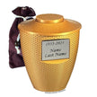 Cara Mini Urn - Gold