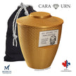 Cara Urn (8.5'') - Gold