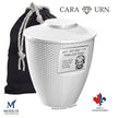 Cara Urn (8.5'') - White