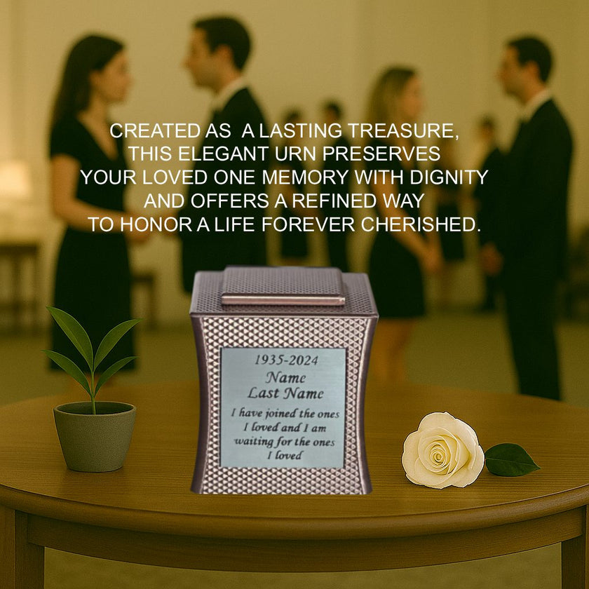 Lumina Mini Commemorative Urn (3'') - Pink