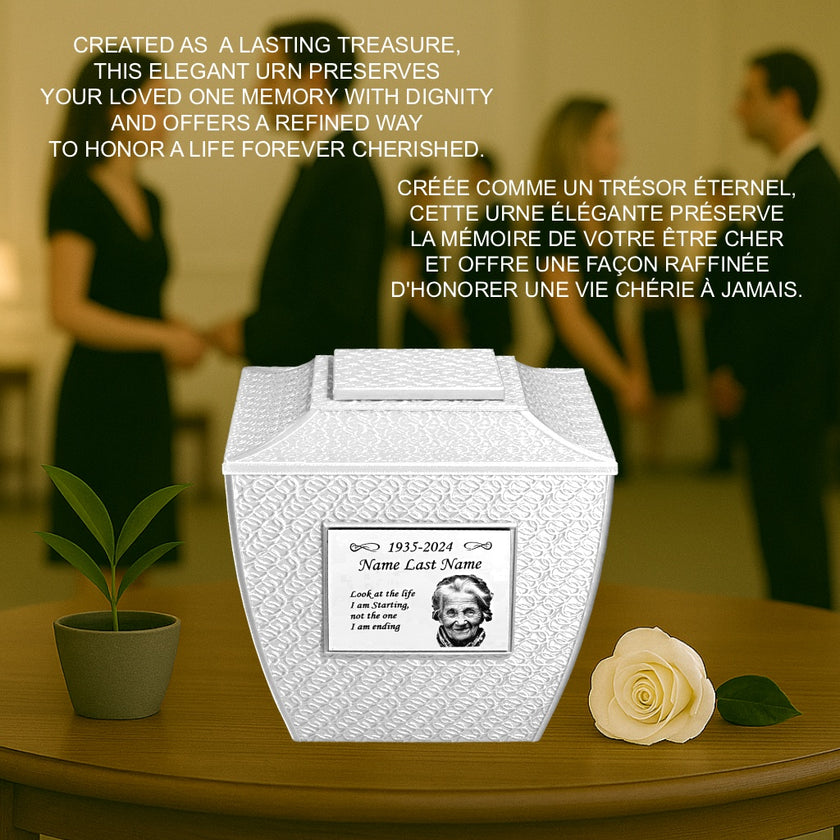 Eterna Urn (7'') - White