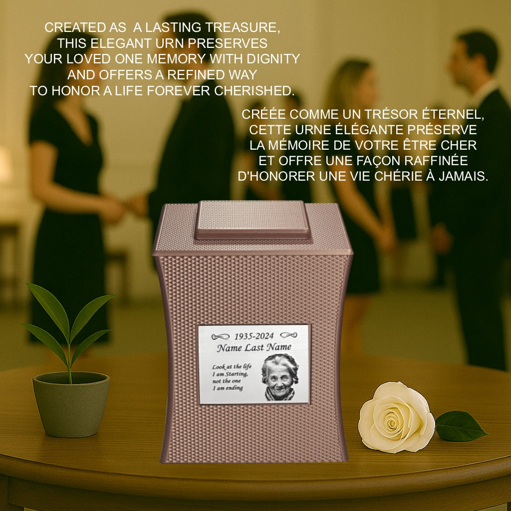 Lumina Urn (7'') - Pink