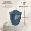 Urne Cara (8.5'') - Bleu