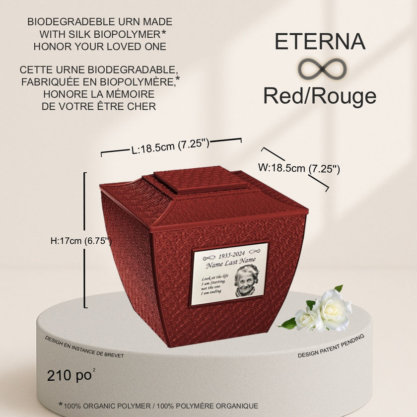 Eterna Urn (7'') - Red