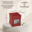 Lumina Urn (7'') - Red