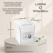 Lumina Urn (7'') - White