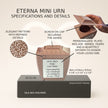 Eterna Mini Commemorative Urn - Pink (3'')