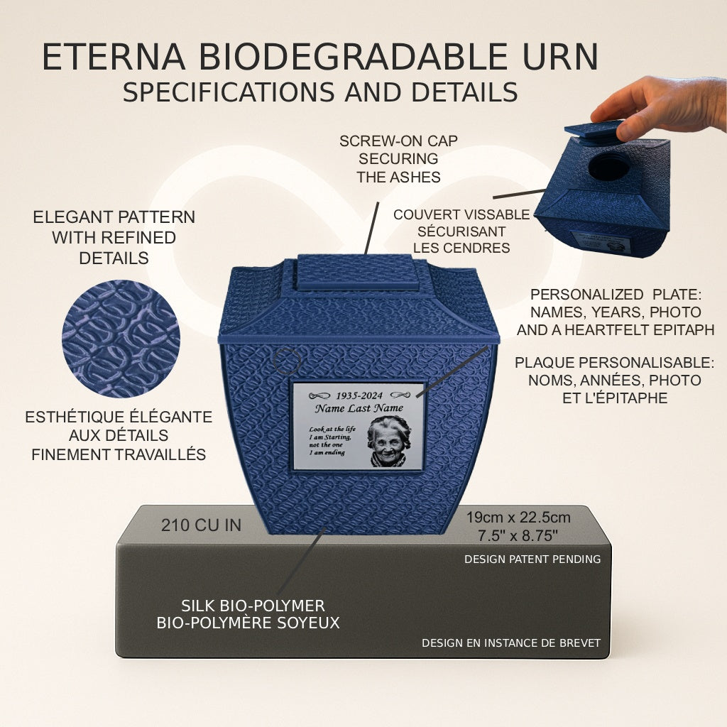 Eterna Urn (7'') - Blue
