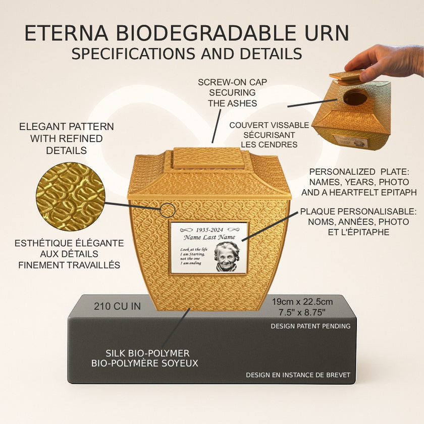 Eterna Urn (7'') - Gold