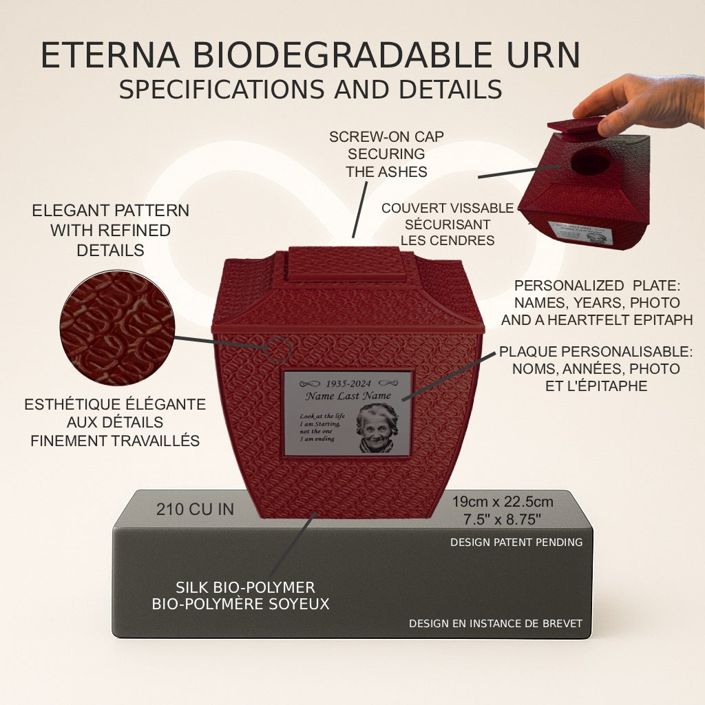 Eterna Urn (7'') - Red