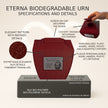 Eterna Urn (7'') - Red