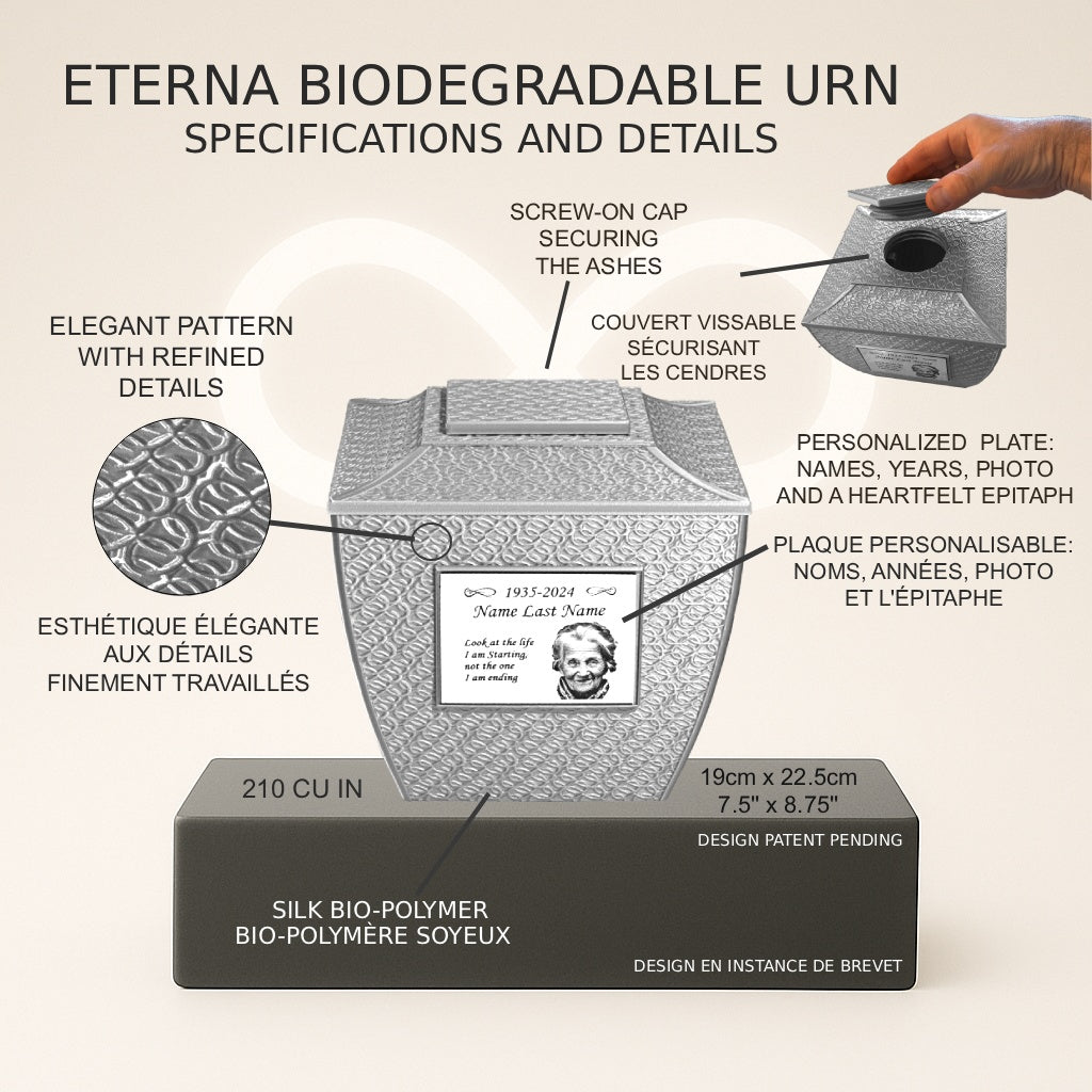 Eterna Urn (7'') - Silver
