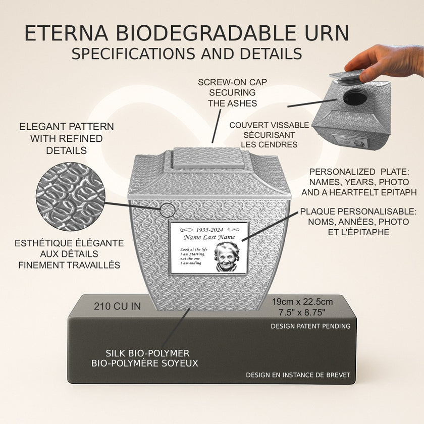 Eterna Urn (7'') - Silver