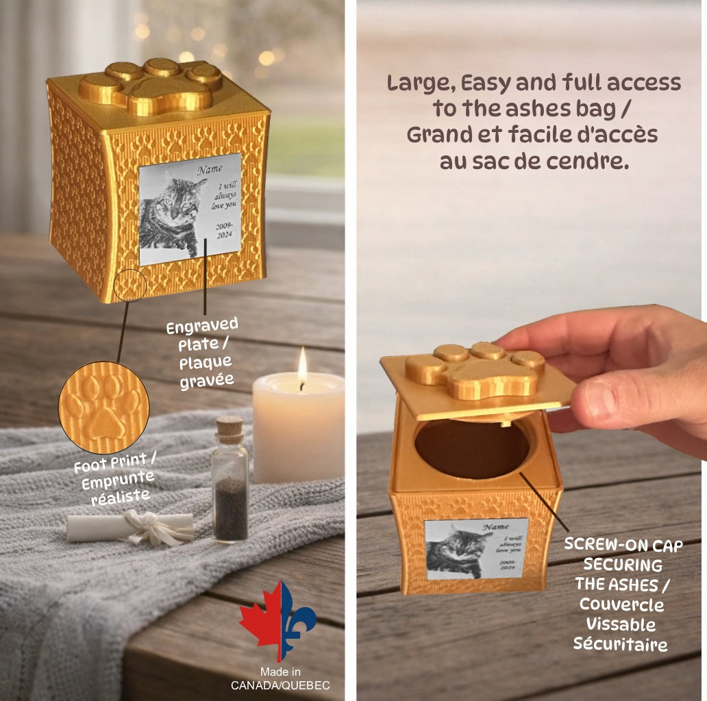 LumiAni Urn - Gold