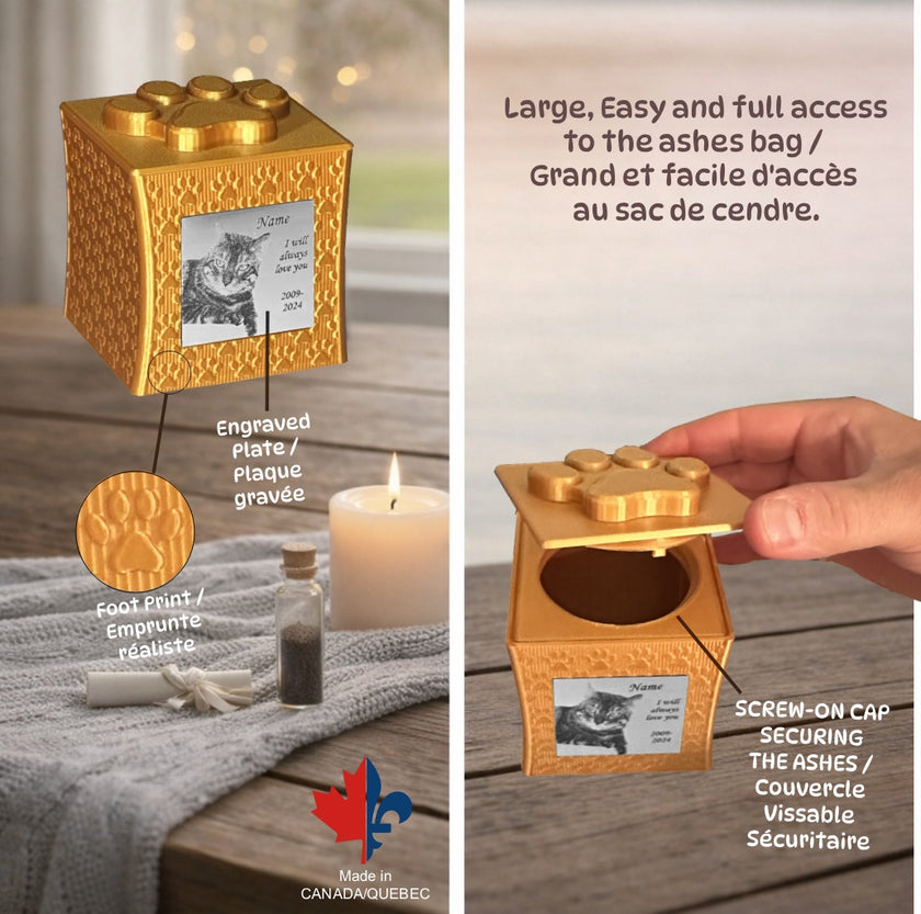 LumiAni Urn - Gold